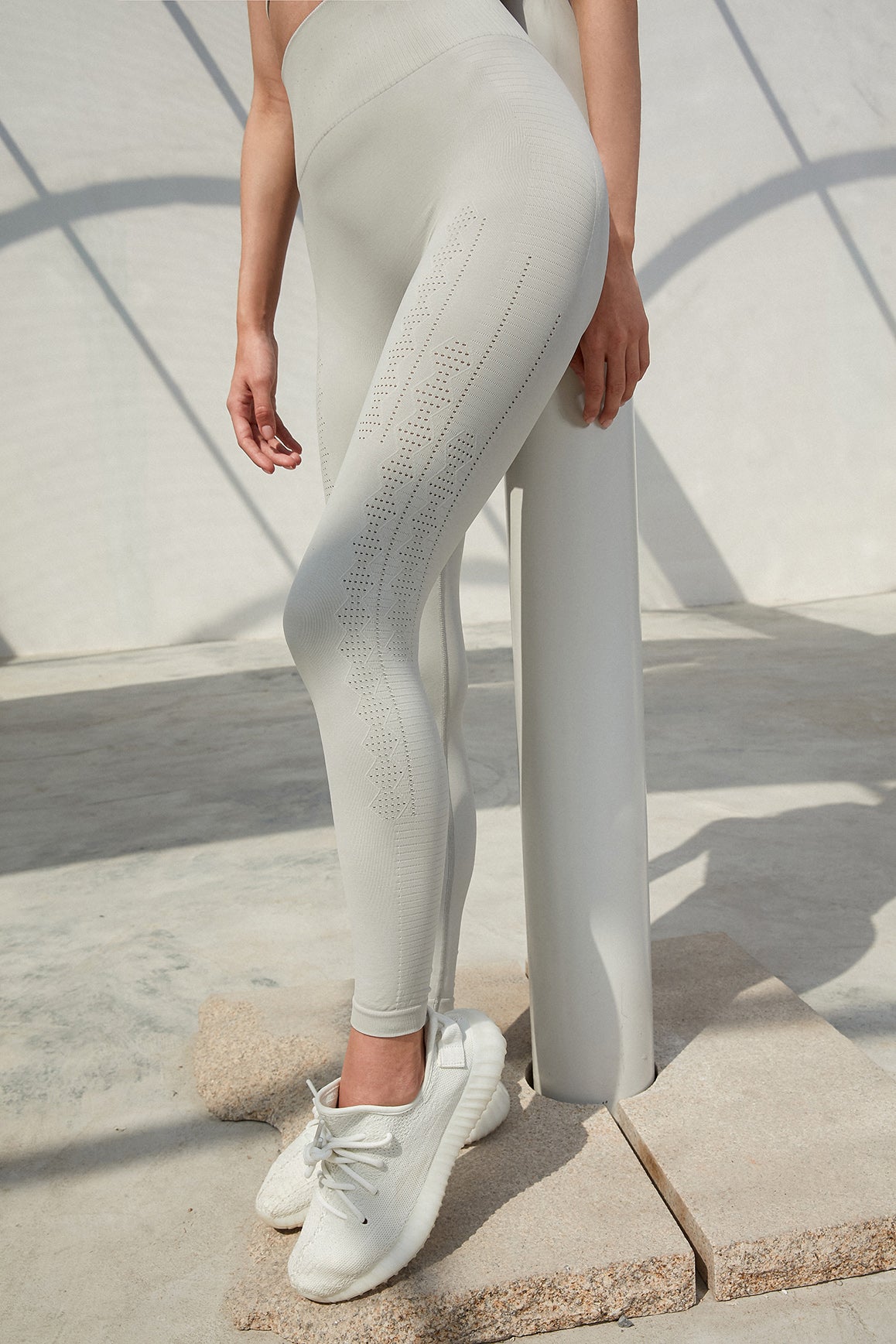 Seamless Open Back Crop Top + Seamless Legging